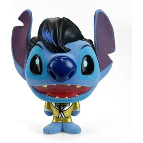 Disney Disney: Lilo و Stitch Gold Suit Elvis Stitch تم توزيعه على 4 بوصات PVC Bhunny