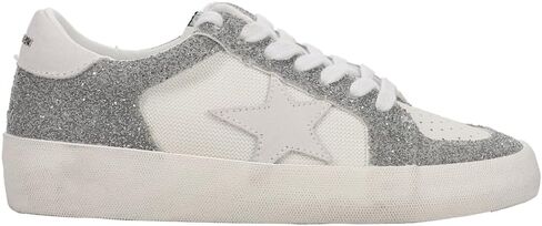VINTAGE HAVANA Women's Reflex Sneaker, Natural/Gold, 7 in Saudi Arabia