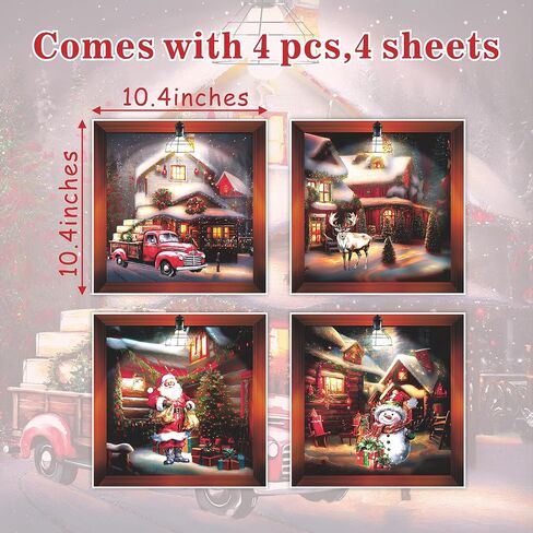 Christmas Fireplace Wall Decals Large Christmas Snowman Wall Stickers Holiday Winter Wall Stickers Snowman Window Stickers Christmas Window Clings Christmas Wall Decorations Party Supplies in Kuwait
