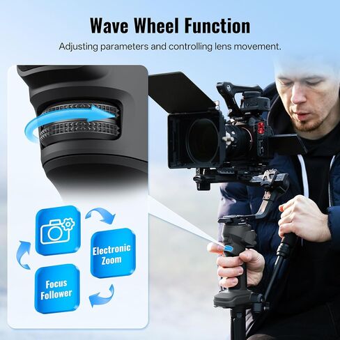 ZHIYUN Crane 4E, Camera Gimbal Stabilizer for DSLR，Professional 3-Axis Camera Stabilizer, More Energy-Saving in Saudi Arabia