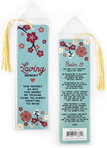 Bible Bookmark with Tassel & Scripture - Genesis 2:24 Marriage Bible Verse Bookmark - Inspirational Christian Bookmarks for Men & Women - Religious Bookmarks in Kuwait