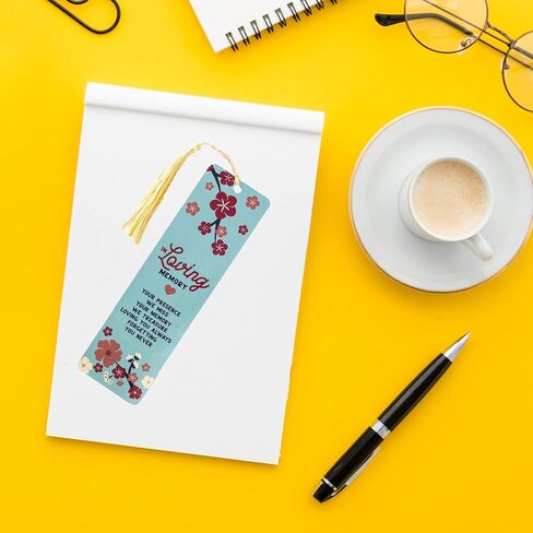 Bible Bookmark with Tassel & Scripture - Genesis 2:24 Marriage Bible Verse Bookmark - Inspirational Christian Bookmarks for Men & Women - Religious Bookmarks in Kuwait