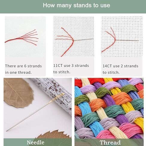 Happy Forever Cross Stitch Kits 11CT Stamped Patterns for Kids and Adults, DIY Preprinted Embroidery Kit for Beginner, Animals (D236 Dog Eternal Love, Size 11''x13'') in Saudi Arabia