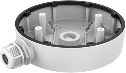 DS-1260ZJ Junction Box Bracket for HIK Bullet PoE IP Cameras DS-2CD2T87G2P-(L) SU/SL, DS-2CD2643G2-IZS, DS-2CD2683G2-IZS, DS-2CD2T47G2-(L) SU/SL, DS-2CD2T67G2P-(L) SU/SL, DS-2CD1643G2-IZS(White) in Saudi Arabia