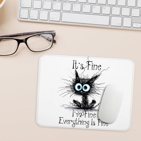 Funny Raccoon Mouse Pad, Retro Sarcastic Raccoon Meme Mouse Pads for Work Wireless Mouse Computers Laptop Desk Accessories, Coworker Sarcastic Office Gifts, Raccoon Gifts, 9.5x7.9 Inch in Saudi Arabia