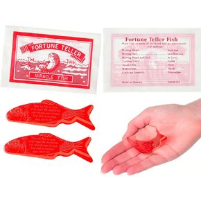 Large Mood Fortune Teller Miracle Fish (3.5") Pack. Classic Old Time Favorite Party Favor for Kids and Adults (72 Pack, Large)