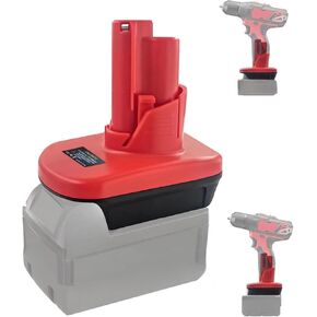 Battery Adapter for Dewalt 20V Converter to for Bauer 20V Cordless Tools Drill Driver Impact Combo Kit,Replacement for Bauer 20V Lithium Batteries(Battery NOT Included)