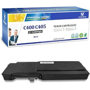 خرطوشة الحبر المعاد تصنيعها في Victorstar C400 C405 أسود كبير السعة العالية 10500 صفحات لـ Xerox C400N C400DN C405 C405N C405DN C405 MFP Laser Printers