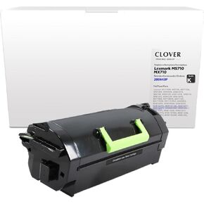 Clover Remanufactured Toner Cartridge for Lexmark 52D0HA0, 52D1H00, 62D0HA0, 62D1H00 | Black | High Yield