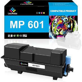 LeciRoba Compatible 407823 MP 601 High-Yield Toner Cartridge Replacement for Ricoh MP 601 407823 for MP-501SPF MP-501SPFG MP-501SPFTL MP-601SPF MP-601SPFG SP-5300DN SP-5310DN Printer (1-Black)