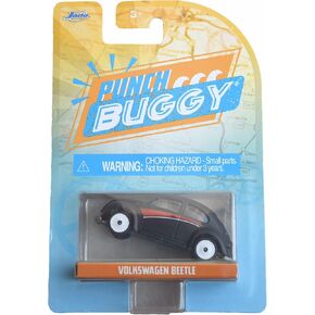 Diecast Jada Volkswagen Beetle ، [Black] Punch Buggy