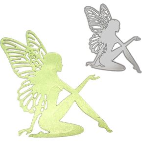 Butterfly Angel Metal Cutting Dies Stencil DIY Scrapbooking Album Stamp Pape Embossing Dies for Cards.