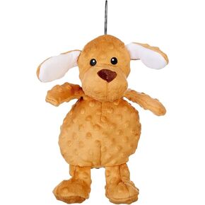 ألعاب Petlou Dog Plush ، ألعاب Deseaky Deseaky Interactive Stuffed Chow للكلاب المتوسطة الكلاب الكبيرة ، لعبة Dotty Friends Dog (12 بوصة ، أصدقاء dotty)