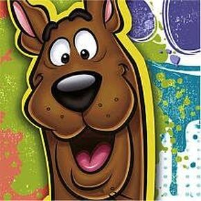 Here Comes Scooby Beverage Napkins Package of 16