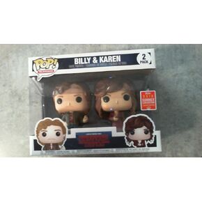 OPP Funko Pop! Television Stranger Things Billy & Karen 2 Pack 2018 Summer Convention Limited