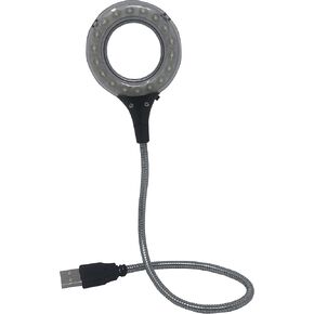 The Beadsmith Bright FX USB LED Light, 18 LED Lights for Max Brightness, Flexible Metal Wire for Multiple Positions, Easy On/Off Switch, Plugs into Any USB Port
