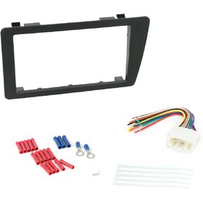 SCOSCHE Install Centric ICHA6BN Compatible with Select Honda 2001-05 Civic Double DIN Complete Basic Installation Solution for Installing an Aftermarket Stereo