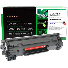 Clover Remanufactured MICR Toner Cartridge Replacement for HP CE505A, Troy 02-81500-001 | Black