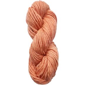 Maker's Craft Single Ply Merino Bulky Wool Yarn 100 Grams 25 Yards, Very Luxurious and Soft Yarn for Knitting, Crocheting, Weaving and Weaving DIY with Vintage Colors (Dark Chocolate)