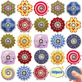 50 حزمة Fidget Spinner Mini Toys ، تفضل الحفلات اللوازم هدايا عيد ميلاد سلة عيد الفصح Goodie Bags Stuffers للأطفال البالغين ، والألعاب الحسية للفتيان Girls Legan