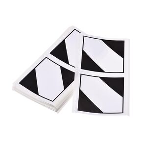 MECCANIXITY Square Shipping Labels Transport Stickers Limited Quantity of Dangerous Goods with Black Words 3.9 x 3.9 inch Pack of 100
