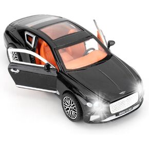 1:32 for Diecasting Alloy Car Model Bentley Continental GT Toy Car, Pull Back Vehicles Toy Car for Toddlers Kids Boys Girls Gift Black