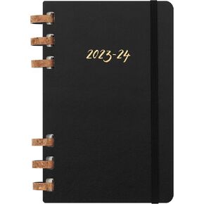 Moleskine Undated Spiral Planner, 12M, Extra Large, Crush Cherry, Hard Cover (7.5 x 10)