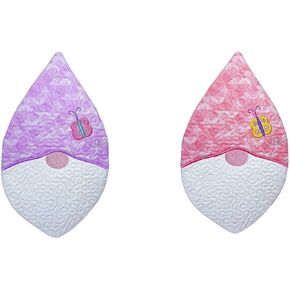 Pickle Pie Designs Gnome Trivets ITH CD Machine Embroidery Pattern