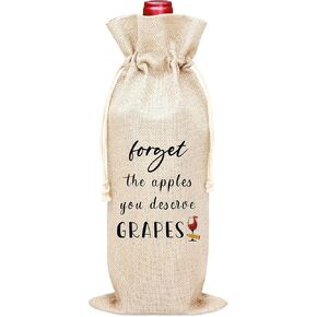 حقيبة نبيذ تقدير المعلم - 1 PC Bottle Cover Bag (HF13) لزملاء العمل في المدارس والعودة إلى هدية المدرسة