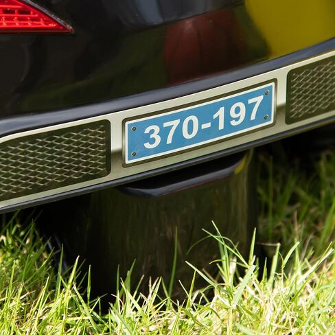 Aosom Kids Ride On Push Car, Foot-to-Floor Walking Sliding Toy Car for Toddler with Working Horn, Music, Headlights and Storage, Red in Kuwait