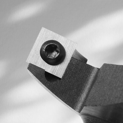 Genmitsu 10pcs Square Shape Tungsten Carbide Cutters Inserts Set, Spoilboard Surfacing Router Bit Replacement Cutter Accessories, 10x10x2.2mm, 30° Cutting Angle in Kuwait