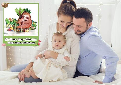 Whatsign Mothers Day Card - 3D POPET First Mothers Day Card for New Mom Love You Mom Popup Cards Hight with Envelope in Kuwait