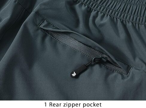 TBMPOY Men's Hiking Pants Quick Dry Lightweight Stretch Wind Outdoor Causal Cargo Work Pants with 5 Pockets in Kuwait
