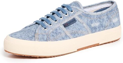 Superga Women's 2750 Cotton Denim Destroyed Sneaker in Kuwait