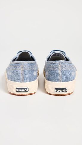 Superga Women's 2750 Cotton Denim Destroyed Sneaker in Kuwait