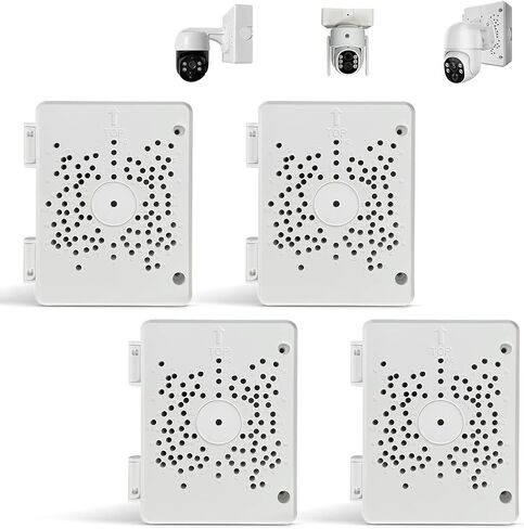【PTZ/Bullet Camera Junction Box】 Universal Security Camera Junction Box Plastic Waterproof IP Camera Hide Cable Boxes CCTV Mounting Brackets in Kuwait