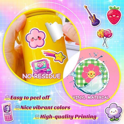 Coquette Stickers 100Pcs, Waterpoor Pink Asthetic Coquette Stickers for Water Bottle Laptop Phone Decor, Cute Coquette Stickers for Kids Adults Teens in Saudi Arabia