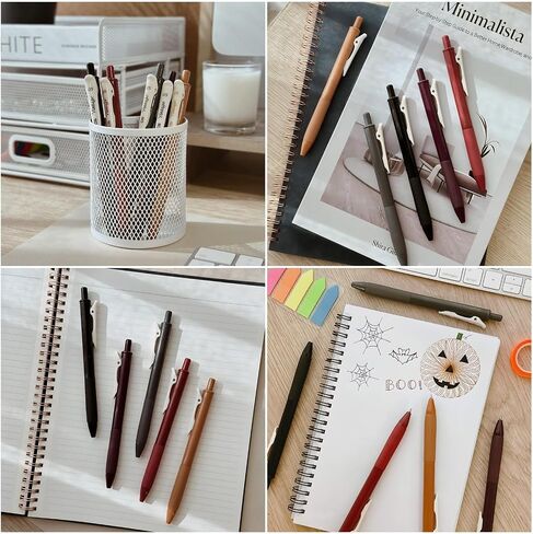 مجموعة قلم هلام قابلة للسحب من Allydrew Multi-Color (5 حزمة) ، نقطة غرامة 0.5 ملم ، للكتابة ، اليومية ، الرسم ، المنزل والمكتب ، الكلاسيكية الجديدة in Kuwait