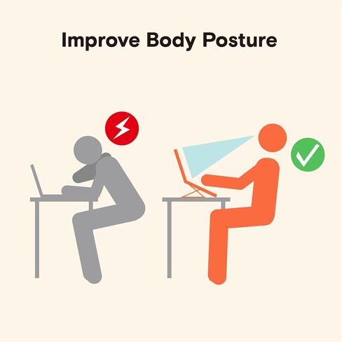 Moft Laptop Stand for Desk ، Stand-Latherive Captop Stand مع اثنين من زوايا المشاهدة القابلة للتعديل ، وقابل للطي ومحمول حامل متوافق مع MacBook Air ، MacBook Pro 11 "-16" ، Silver in Kuwait