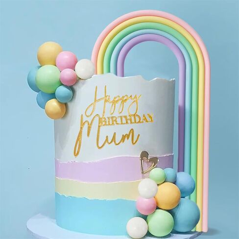 أكريليك عيد ميلاد سعيد أبي كعكة أعلى كعكة الكعكة أعلى الذهب اللمعان الأب عيد ميلاد اللوازم عيد ميلاد سعيد عيد ميلاد سعيد ديكور ديكور الشارب in Kuwait