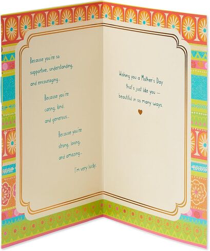 American Greetings Mothers Day Card (Supportive and Understanding) in Saudi Arabia