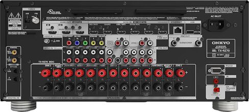 Onkyo TX-RZ30 9.2-Channel AV Receiver - 100 Watts Per Channel, Dirac Live Out of Box, Works with Sonos Certified, THX Certified and More in Kuwait