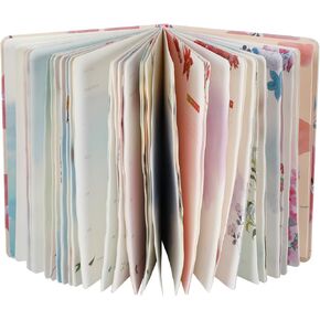 SIIXU Undate Weekly Planner and Colorful Blank Journal Notebook