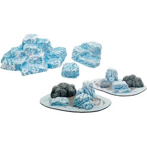 حزمة Monster Scenery Ice Wilds: تلال الثلج الثلجية وحقول الجليد (عنصران)