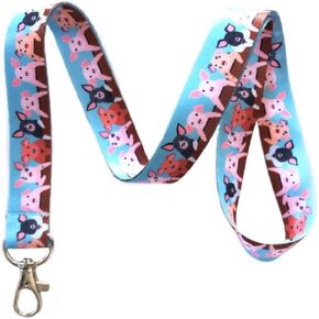 Pig Print Lanyard Bey Chain ide حامل شارة