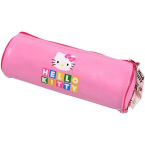 Bandal & Neoul KITTY's Pretty in Pink Pouch - Multifunctional Case as Pencil Caddy and Makeup Pouch - Officially Licensed