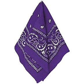 باندانا الحمراء النابضة بالحياة - 20 × 20 (حزمة من 12) - نسيج بوليستر ناعم - مثالي للأزياء والأنشطة الخارجية و DIY