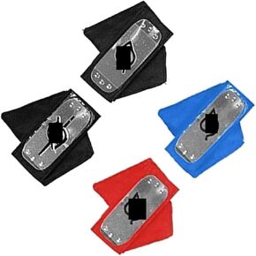 4 Pack Colored Ninja Cosplay Headband Ninja Accessories Headband Metal Plated