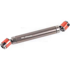 1/10 RC Drive Shaft,1Pcs Internal Spline Metal Drive Shaft for 1/10 RC Rock Crawler Axial SCX10 90046 Wraith RGT EX86100 TRX4 TRX6 Redcat GEN8 TF2 (100mm-130mm)