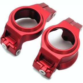 الألومنيوم الأمامي C hub c-hub-1PR استبدال 7732 أحمر لـ traxxas xmaxx x-maxx
